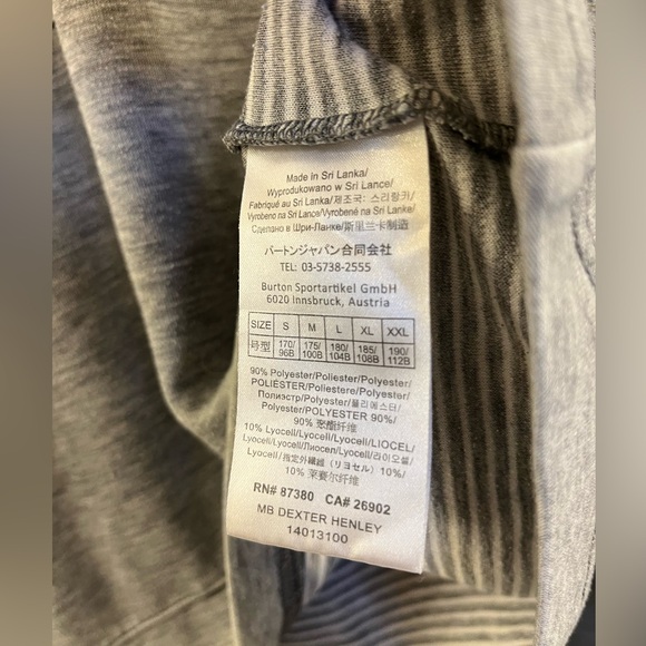 Burton DryRide hoodie XL - Picture 6 of 9